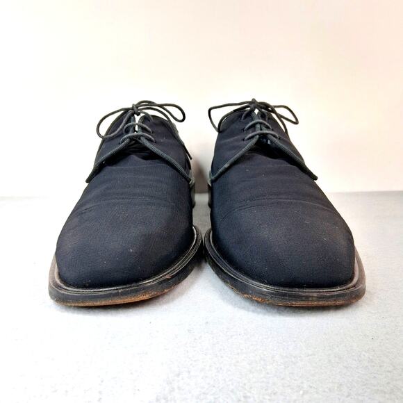 To Boot New York Lace Up Loafers Shoes Men\'s 12M Black Made in Italy main image 10